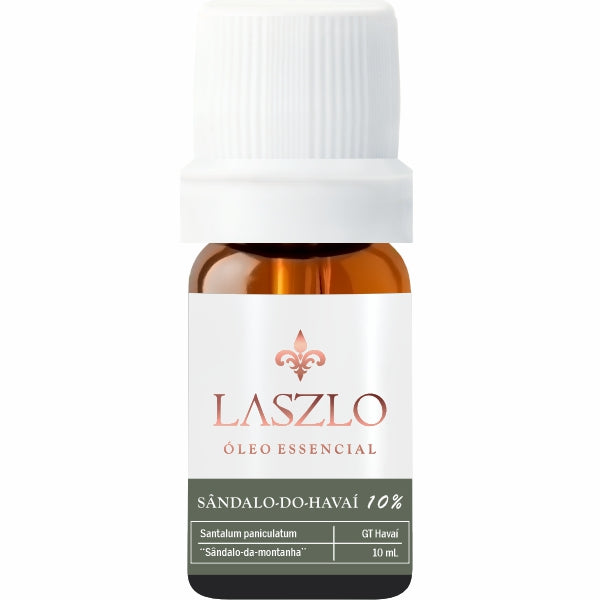 Óleo Essencial Sândalo-Havaí 10% GT Havaí - Frasco com 10ml - Laszlo