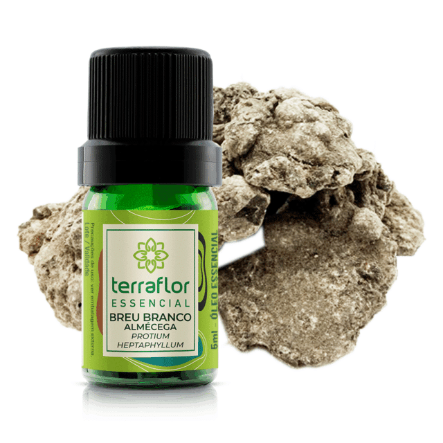 Óleo essencial Breu Branco (Almécega) - Terra Flor - Frasco com 5ml