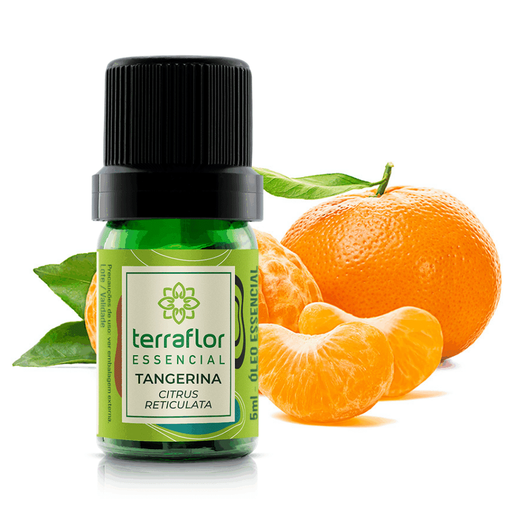 Óleo Essencial Tangerina - Terra Flor - Frasco com 5ml