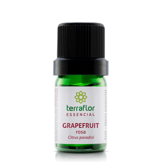 Óleo Essencial de Grapefruit Rosa - Terra Flor - Frasco com 5ml