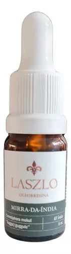 Óleo Resina de Mirra da Índia - Laszlo - Frasco com 5ml