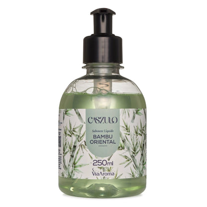Sabonete Líquido Desodorante Bambu Oriental - Caszulo - Via Aroma - Frasco com 250ml