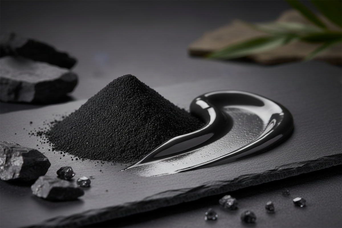 sem texto na imagem

Argila Preta
Descrição

A Argila Preta, também conhecida como lama vulcânica ou argila lama negra, é um dos tipos mais nobres de argila cosmética. É composta por silicato de alumínio, titânio, sílica, ferro, magnésio e outros oligoelementos essenciais. Tem ação profunda na desintoxicação cutânea e é altamente indicada para peles maduras, desvitalizadas ou com manchas. Apresenta textura suave e alto potencial rejuvenescedor.

Benefícios
Desintoxicação profunda e renovação celular
Atuação