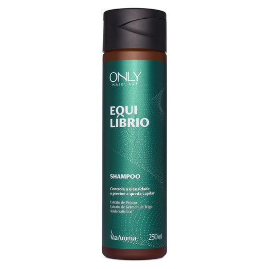 Shampoo Equilíbrio - Only Haircare - Via Aroma - Frasco com 250ml - Mundo dos Óleos