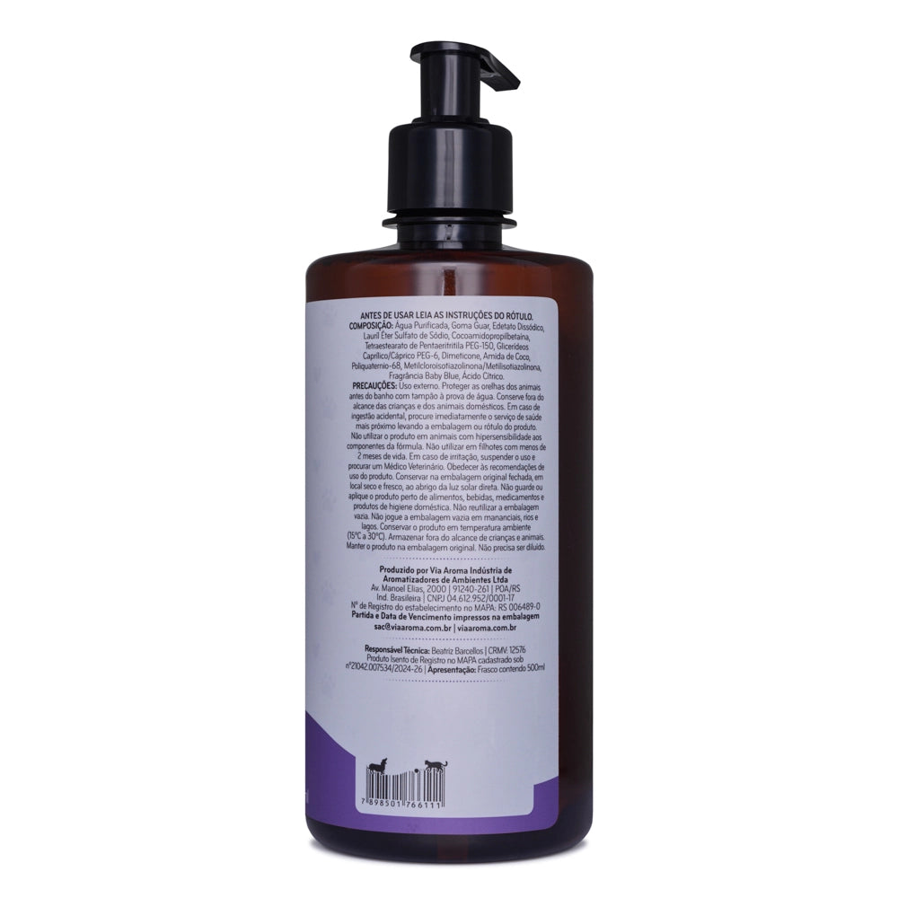 Shampoo One Pet Filhotes - Via Aroma - Frasco com 500ml
