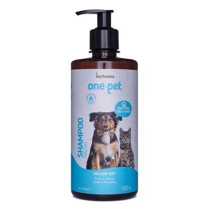 Shampoo One Pet Macho - Via Aroma - Frasco com 500ml
