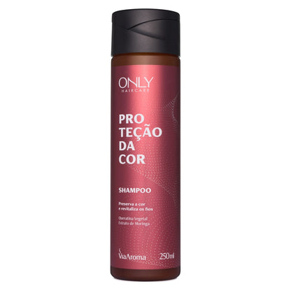 Shampoo Proteção da Cor - Only Haircare - Via Aroma - Frasco com 250ml