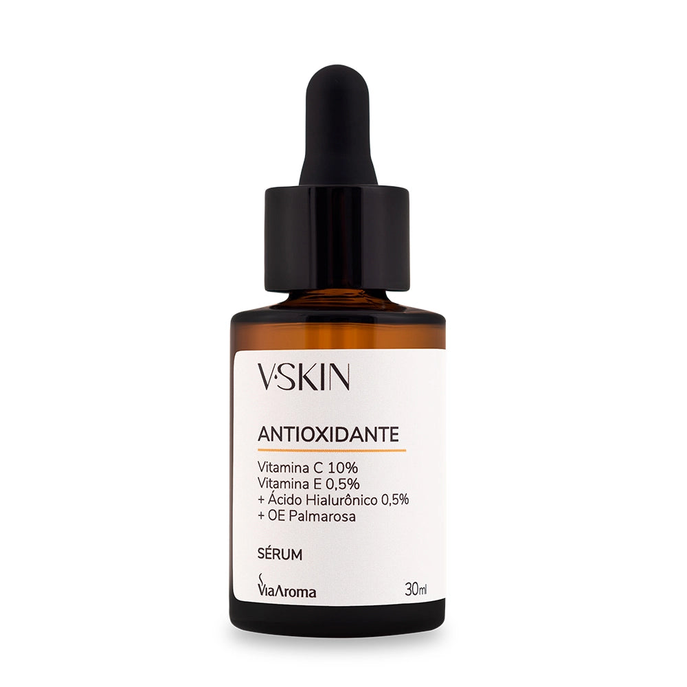 V.Skin Sérum Antioxidante - Via Aroma - Frasco com 30ml