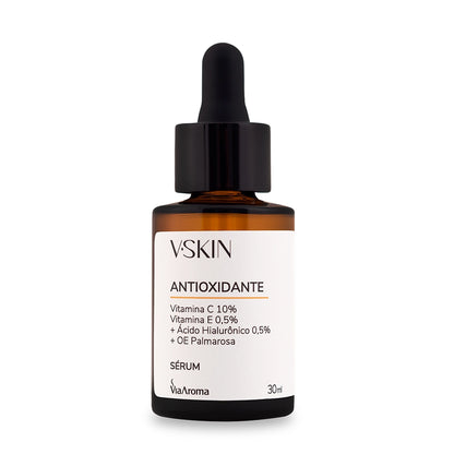 V.Skin Sérum Antioxidante - Via Aroma - Frasco com 30ml