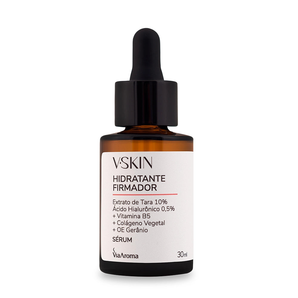 V.Skin Sérum Hidratante Firmador - Via Aroma - Frasco com 30ml