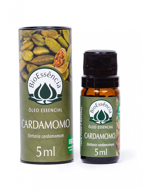 Óleo Essencial de Cardamomo - BioEssência - Frasco com 5ml - Mundo dos Óleos