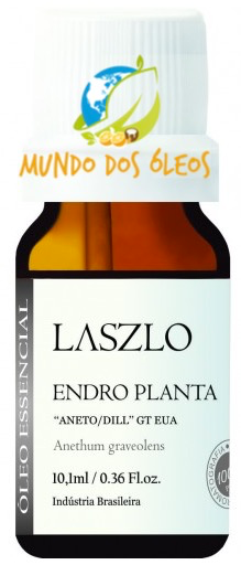 Óleo Essencial de Endro (Planta) - Laszlo - Frasco com 10ml - Mundo dos Óleos
