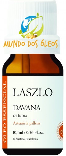 Óleo Essencial de Davana - Laszlo - Frasco com 10ml - Mundo dos Óleos