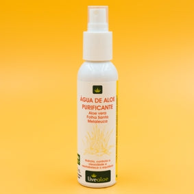 Água Purificante - LiveAloe - Frasco com 120ml - Mundo dos Óleos