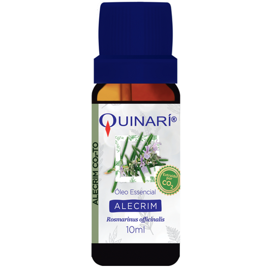Óleo Essencial de Alecrim (CO2) - Quinarí - Frasco com 10ml - Mundo dos Óleos