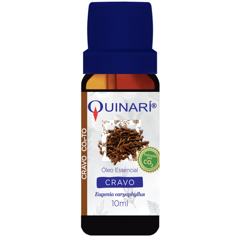 Óleo Essencial de Cravo (CO2) - Quinarí - Frasco com 10ml - Mundo dos Óleos