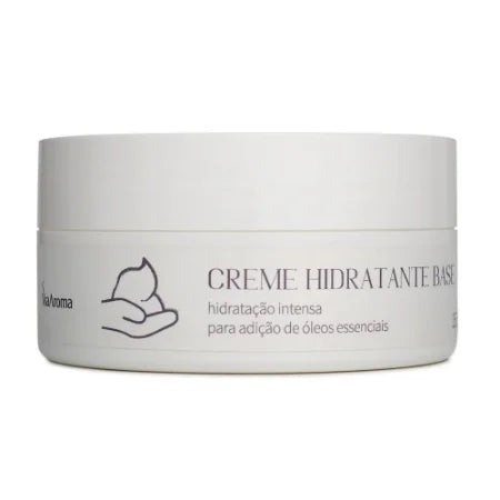 Creme Hidratante Desodorante (Neutro) - Via Aroma - Frasco com 150g - Mundo dos Óleos