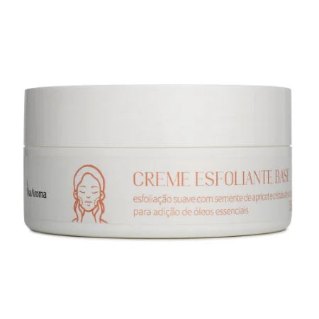 Creme Esfoliante Desodorante Base - Via Aroma - Frasco com 150g - Mundo dos Óleos