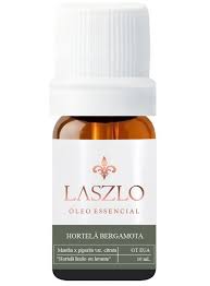 Óleo Essencial Hortelã Bergamota (Limão/Levante)  GT EUA - Laszlo - Frasco com 10ml