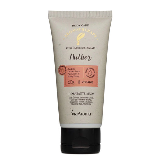 Creme para as Mãos (Mulher) - Via Aroma -  Frasco com 60g