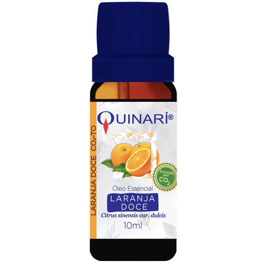 Óleo Essencial de Laranja (CO2) - Quinarí - Frasco com 10ml - Mundo dos Óleos