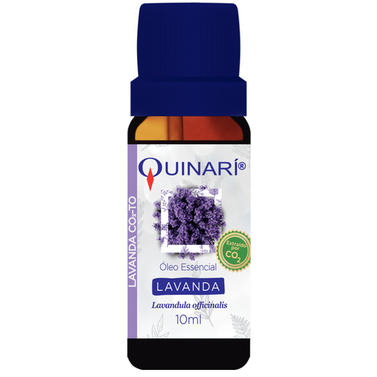 Óleo Essencial de Lavanda (CO2) - Quinarí - Frasco com 10ml - Mundo dos Óleos