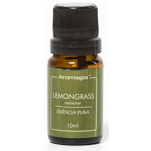 Essência Pura Aromagia de Lemongrass - WNF - Frasco com 10ml - Mundo dos Óleos