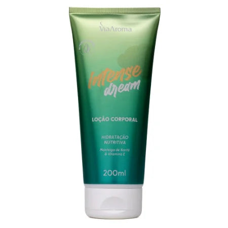 Loção Corporal Desodorante Intense Dream - Via Aroma - Frasco com 200ml - Mundo dos Óleos