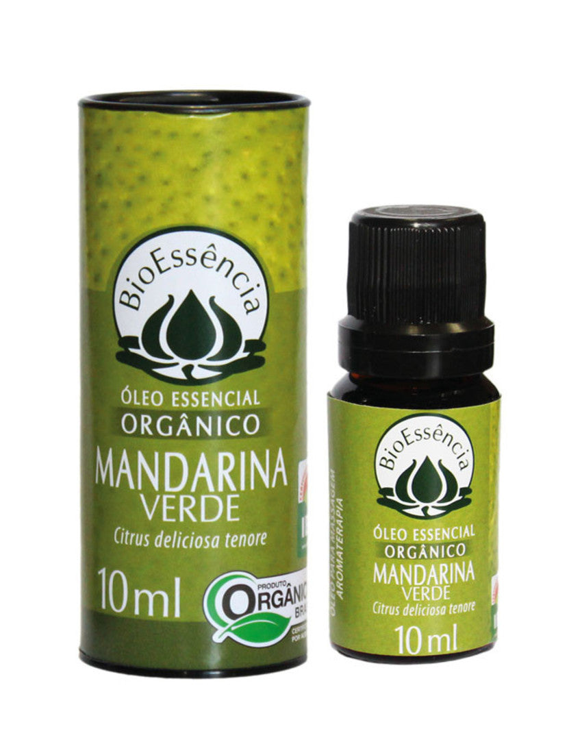 Óleo Essencial de Mandarina Verde - BioEssência - Frasco com 10ml - Mundo dos Óleos