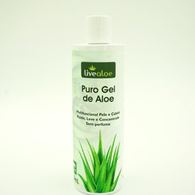 Puro Gel de Aloe - LiveAloe - Frasco com 500ml - Mundo dos Óleos
