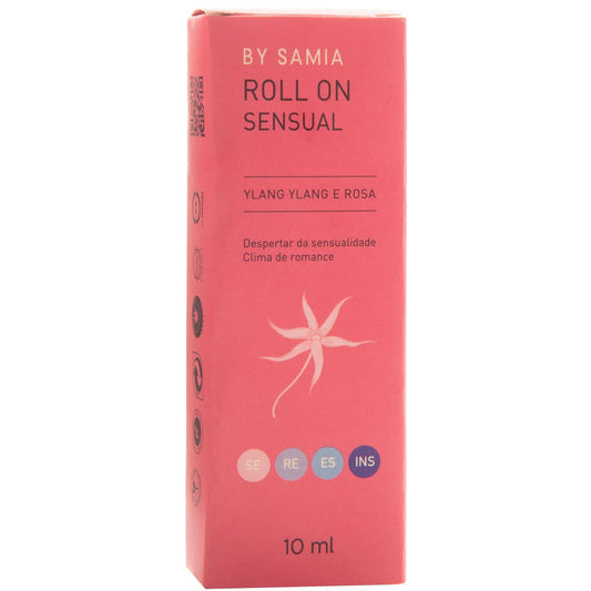 Roll On Sensual - By Samia - Frasco com 10ml - Mundo dos Óleos