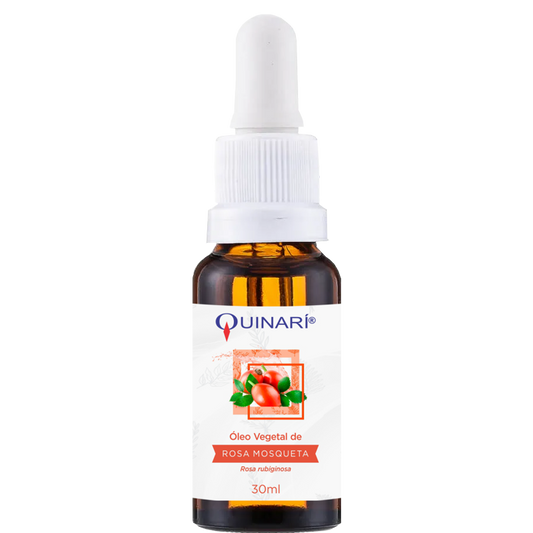 Oleo Vegetal de Rosa Mosqueta - Quinarí - Frasco com 30ml - Mundo dos Óleos