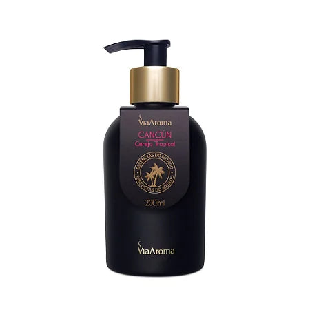 Sabonete Líquido - Cancún - Via Aroma - Frasco com 200ml - Mundo dos Óleos