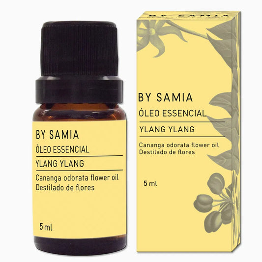Óleo Essencial de Ylang Ylang - By Samia - Frasco com 5ml - Mundo dos Óleos