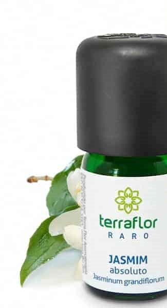 Óleo Essencial de Absoluto Jasminum grandiflorum - Terra Flor - Frasco com 3ml - Mundo dos Óleos