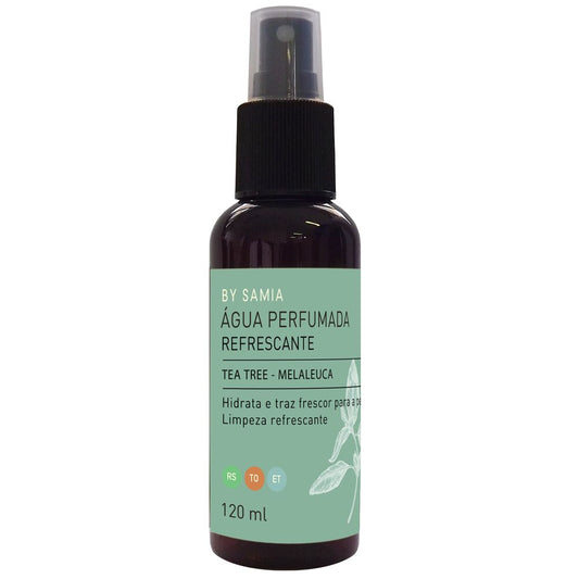 Água Perfumada Refrescante - By Samia - Frasco com 120 ML - Mundo dos Óleos