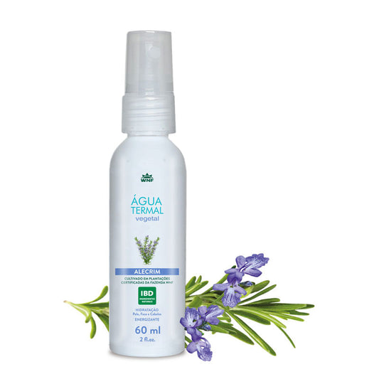 Água Termal de Alecrim - WNF - Frasco com 60ml - Mundo dos Óleos
