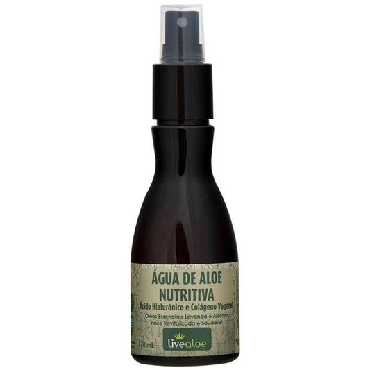 Água de Aloe Nutritiva - LiveAloe - Frasco com 120ml - Mundo dos Óleos