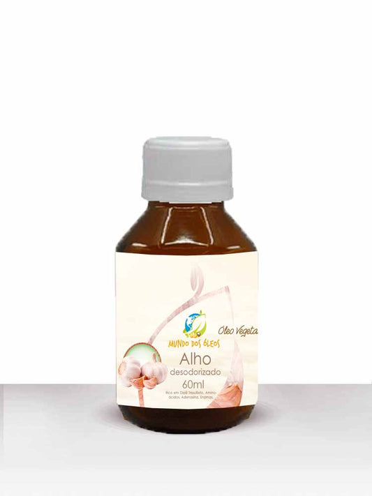 Óleo de Alho Desodorizado - Mundo dos Óleos