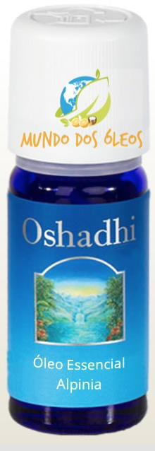 Óleo Essencial de Alpinia (Galanga) - Oshadhi - Frasco com 5ml - Mundo dos Óleos