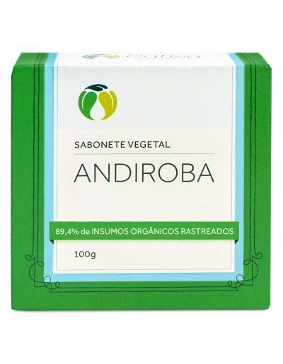Sabonete Vegetal de Andiroba - Cativa - Barra de 100g - Mundo dos Óleos
