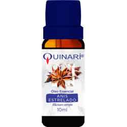 Óleo Essencial de Anis Estrelado - Quinarí - Frasco com 10ml - Mundo dos Óleos