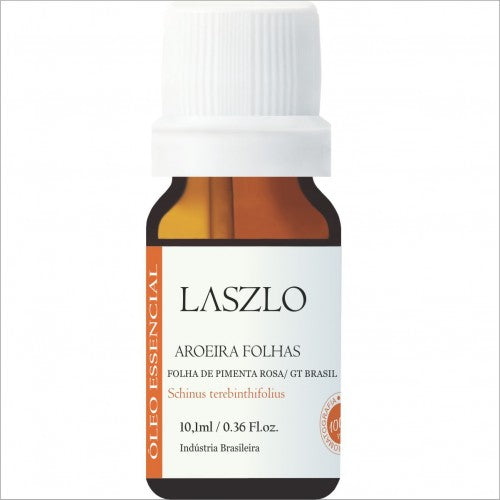 Óleo Essencial de Aroeira ''Folhas'' - Laszlo - Frasco com 10ml - Mundo dos Óleos
