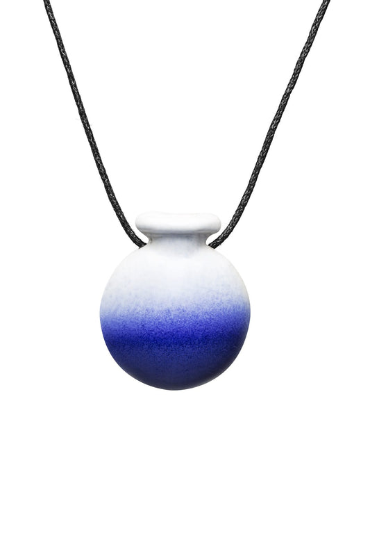 Colar Aromático Coleção Degradê -  Cantil Deep Blue - Ortega - Mundo dos Óleos
