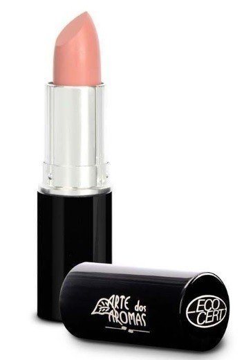 Batom Orgânico ECOCERT Nr.6 Nude Coral - Arte dos Aromas - Mundo dos Óleos