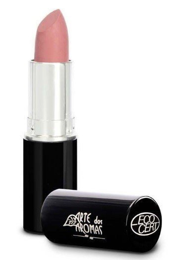 Batom Orgânico ECOCERT Nr.3 Rosa Quartzo - Arte dos Aromas - Mundo dos Óleos