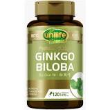 Ginkgo Biloba (Folium Ginkgo) - Unilife - Frasco com 60 Cápsulas de 470mg - Mundo dos Óleos