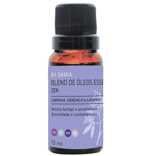Blend de Óleos Zen - By Samia - Frasco com 15ml - Mundo dos Óleos
