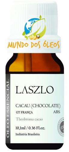 Óleo Absoluto de Cacau "Chocolate" - Laszlo - Frasco com 10ml - Mundo dos Óleos