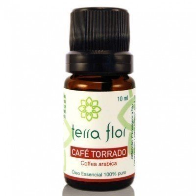 Óleo Essencial de Café Torrado - Terra Flor - Frasco com 10ml - Mundo dos Óleos